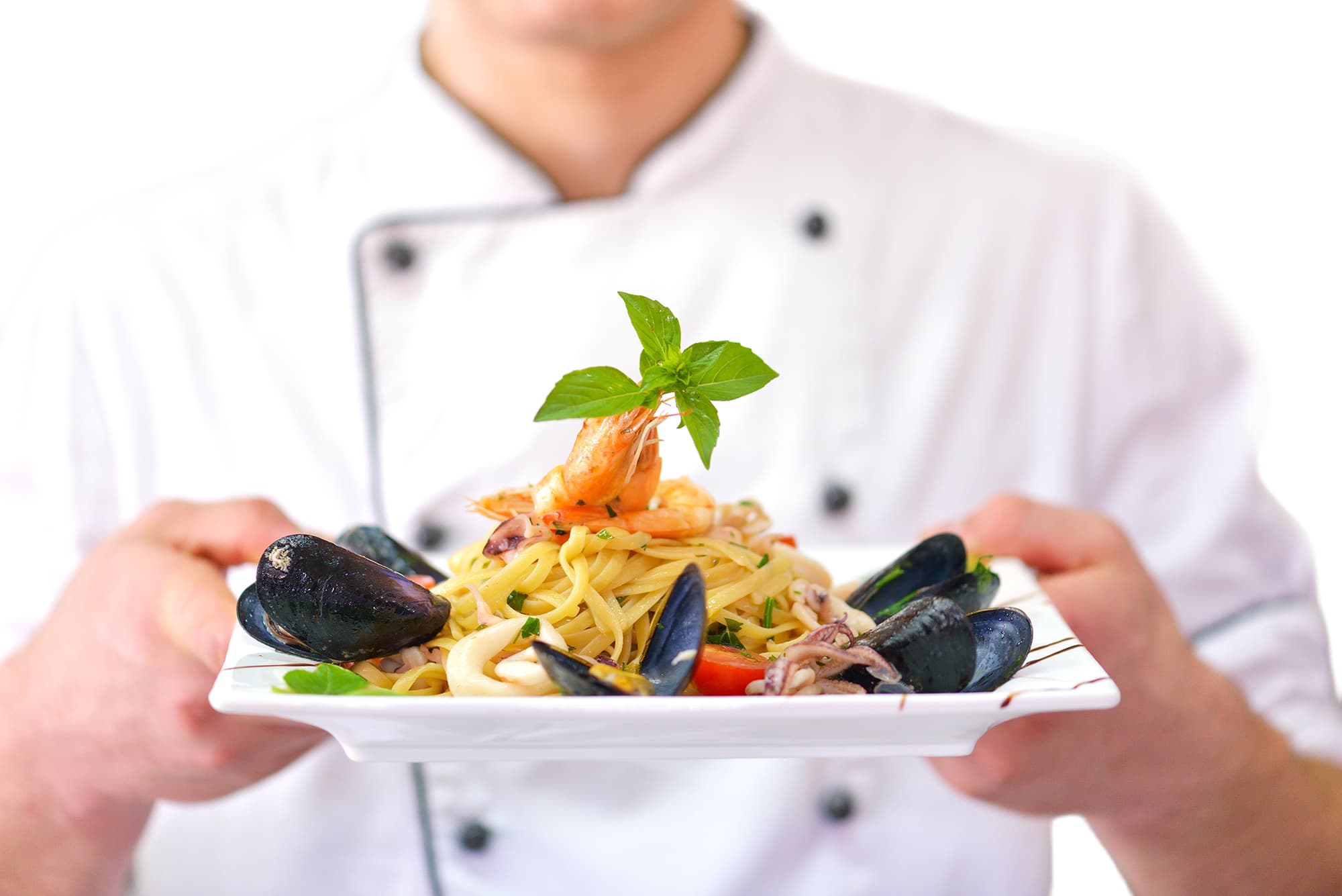 Beautifully arranged catering dish by Canuel Caterers